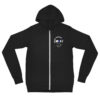Unisex zip hoodie